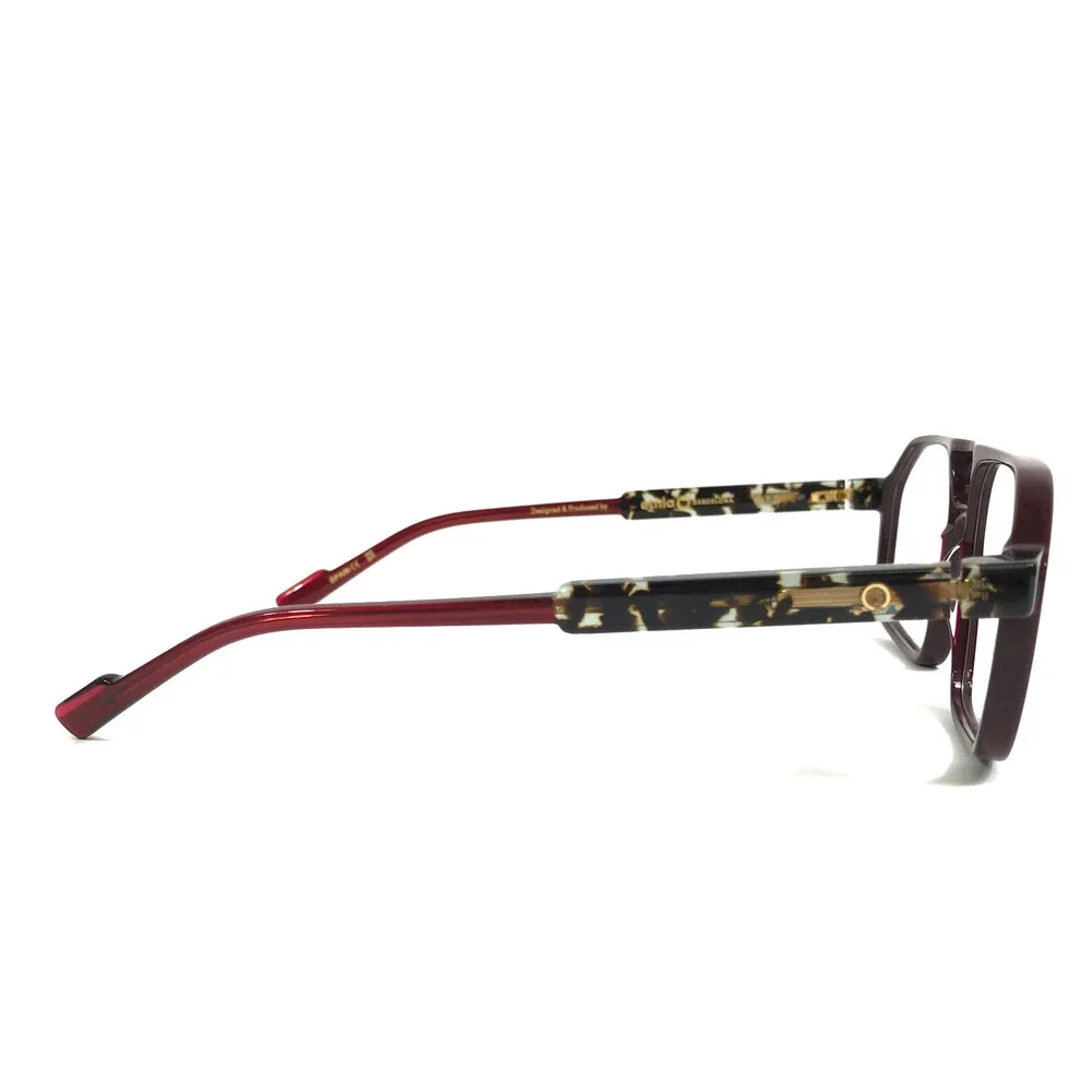 Etnia Barcelona Eyeglasses Frames SYKO BXHV Bordeaux Havana Aviator 54-16-138